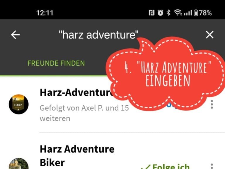 Harz Adventure auf komoot hinzufügen